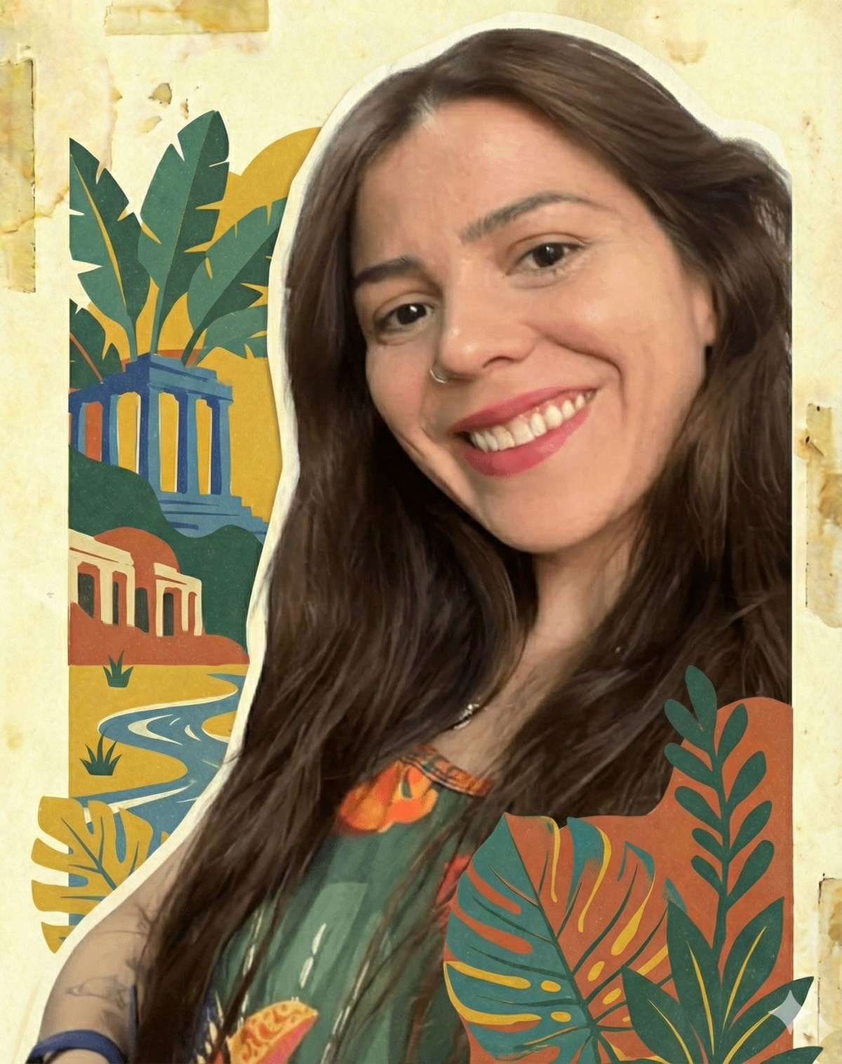 Retrato Camila Natany Psicóloga