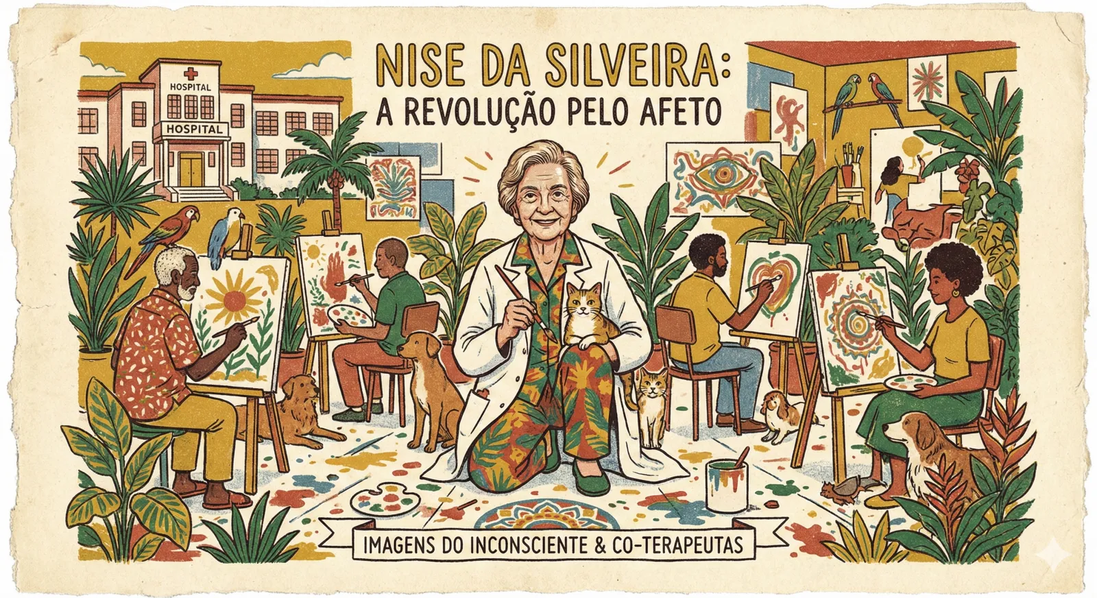 Nise da Silveira - Museu das Imagens do Inconsciente